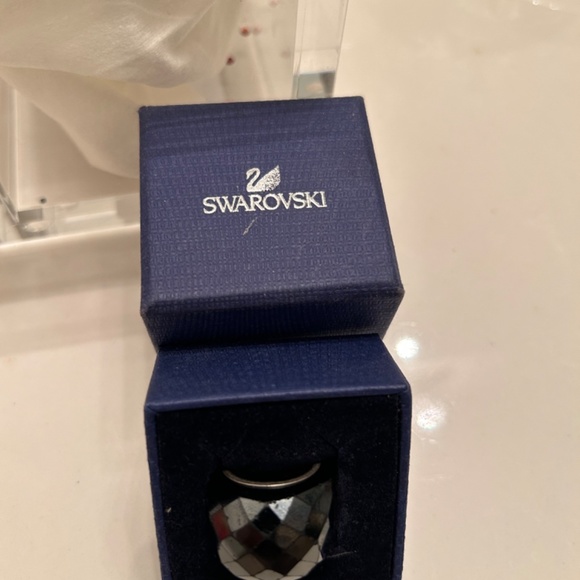 Swarovski, black nirvana, ring, size small - Picture 2 of 3